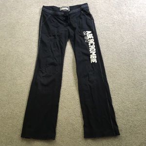 Abercrombie navy blue sweats